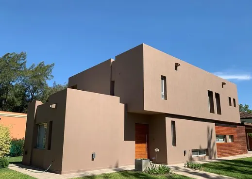 Detalle de terminación exterior en Fincas del Lago